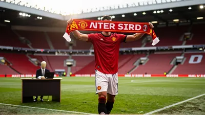 Manchester United defender Noussair Mazraoui eyed by Milan and Amorim